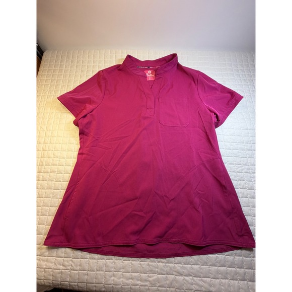 Bella by Zavate Apparel Other - Bella Zavate Apparel Scrub Set Womens Medium Magenta Pink V-Neck Jogger set